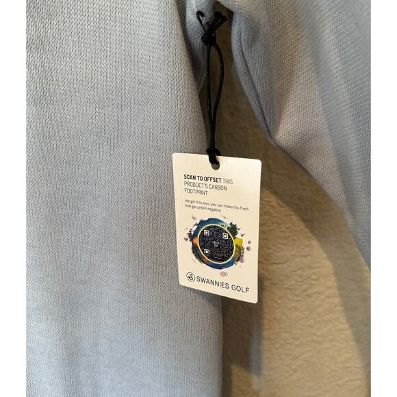 NWT Swannies Golf Foxx Fleece Pullover Size Medium - Picture 5 of 8